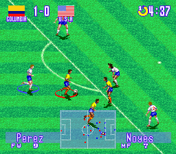 International Superstar Soccer Deluxe Screenshot 1